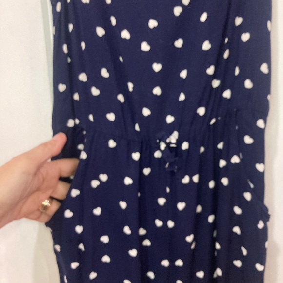 H&M’s girls navy and white heart jumper size 5/6. - Picture 6 of 6